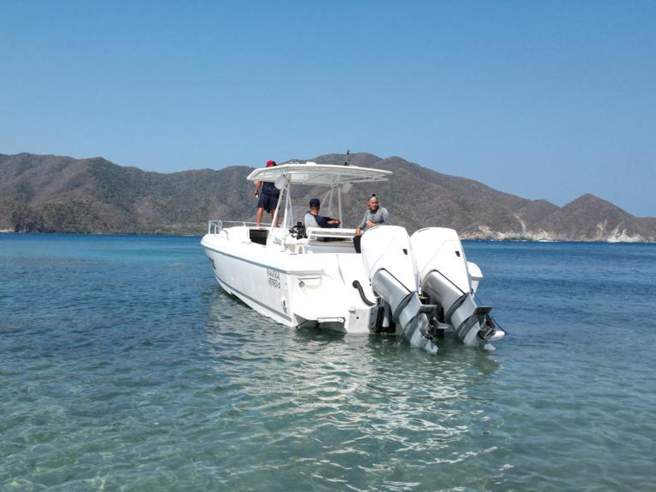 Navegando por aguas cristalinas